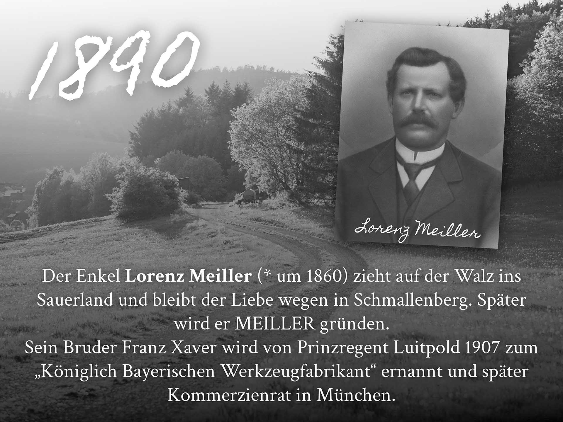 #MEILLERzeitreise: Teil 1 - Die Anfänge der Familie Meiller (1786 - 1890)