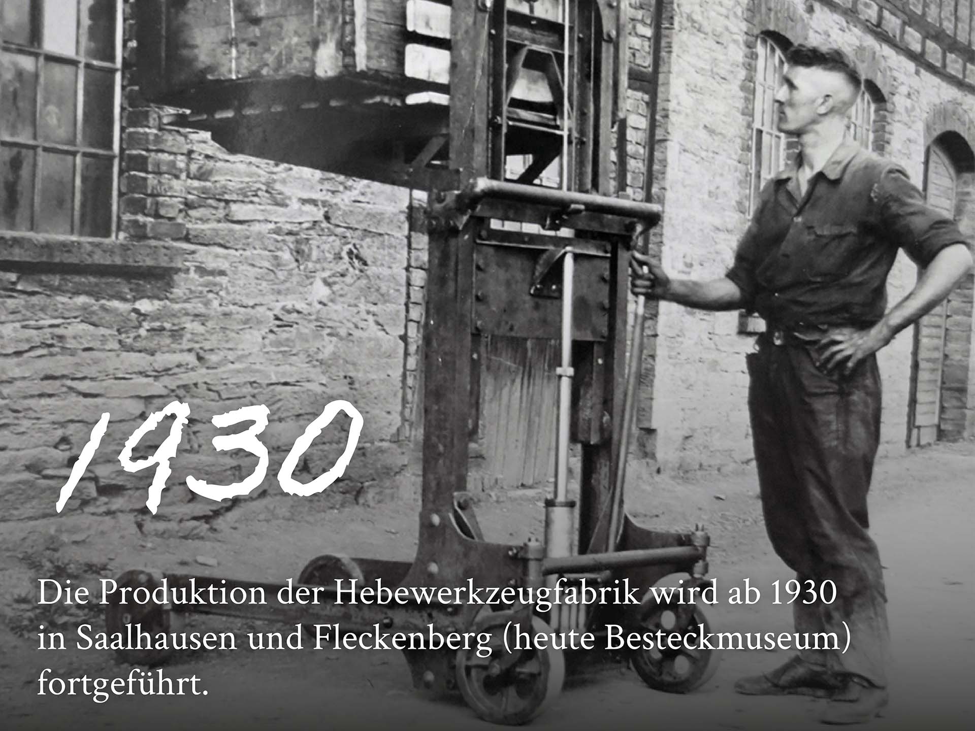 #MEILLERzeitreise: Teil 3 – Die Firma MEILLER in Fleckenberg und Saalhausen (1925 – 1938)