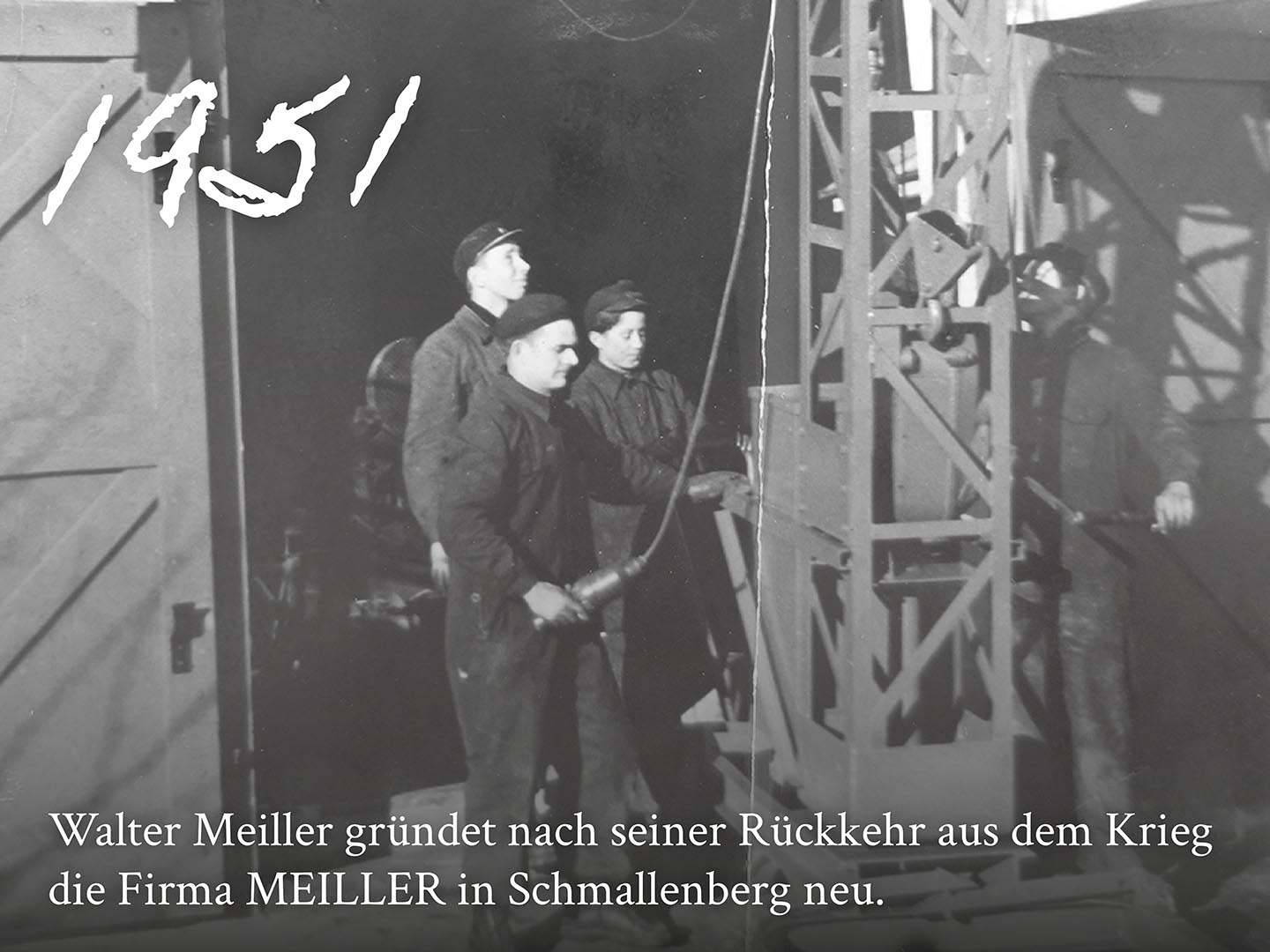 #MEILLERzeitreise: Teil 4 - Neugründung von MEILLER in der Poststraße in Schmallenberg