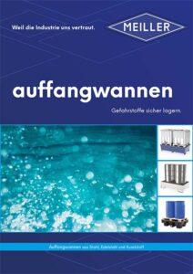 Vorschaubild Broschüre Auffangwannen 2025