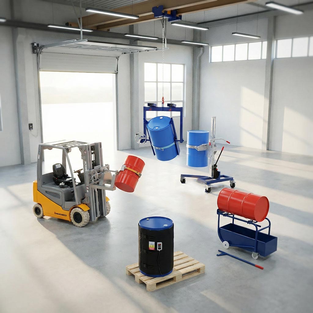 Fasshandling-Geräte von MEILLER für Kran und Stapler