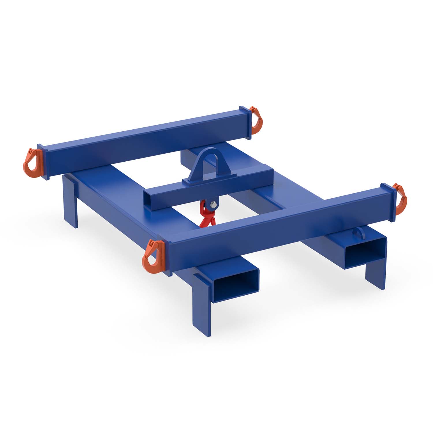 Big Bag Traverse BBT-II für den Staplereinsatz, lackiert RAL 5002, kranbar