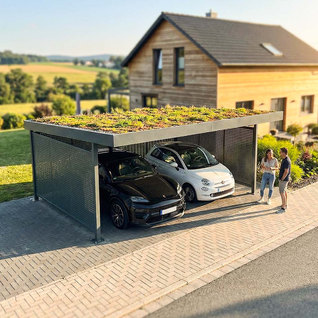 Stahl-Carports und Stadtmobiliar von MEILLER