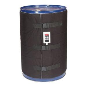 Handdesinfektionsmittelspender aus Edelstahl für 500/1000 ml Euroflaschen, mit Abfallsammler Desinfektionsmittelspender Produktbild Fassheizung für 105 l und 120 l Fässer (Temperatur: 0 - 90 °C) mit digitaler Steuerungseinheit, Höhe: 700 mm