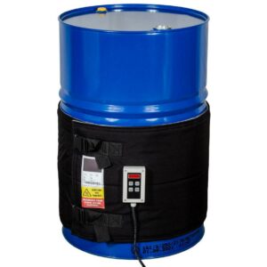 Fassheizung für 200 l Fass (Temperatur: 0 - 90 °C) mit digitaler Steuerungseinheit, Höhe: 450 mm