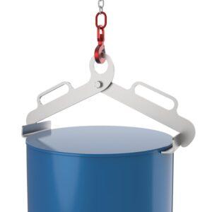 Fassroller aus Edelstahl (V2A) für 200 l Fässer Fasshandling-Geräte aus Edelstahl Produktbild Fassklammer aus Edelstahl für geschlossene 200 l Stahlfässer, Ex-geschützt