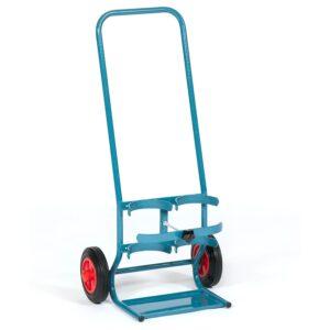 Gasflaschenwagen für 2 x 5 l Gasflaschen mit Bügelgriff und Standplatte