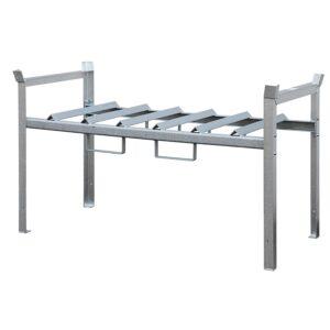 Zusätzliche Lagerebene für Fassregal Typ 800, geeignet für 3 x 60 l Fässer