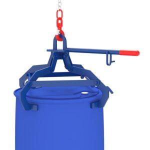Fass-Spannklauengreifer für 200 l Rollreifen- und Sickenfässer Fass-Spannklauengreifer Produktbild Fass-Spannklauengreifer für L-Ring-Fässer (220 l)