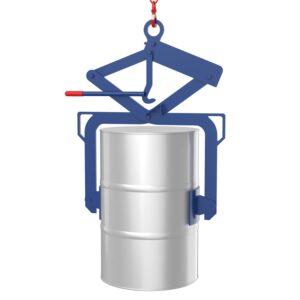 Scherengreifer Fassgreifer für 200 l Rollreifen- und Sickenfässer