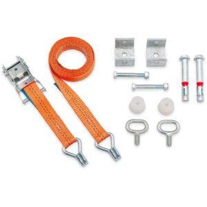 Windlastsicherung für Gefahrstoffdepot aus Polyethylen (PE)