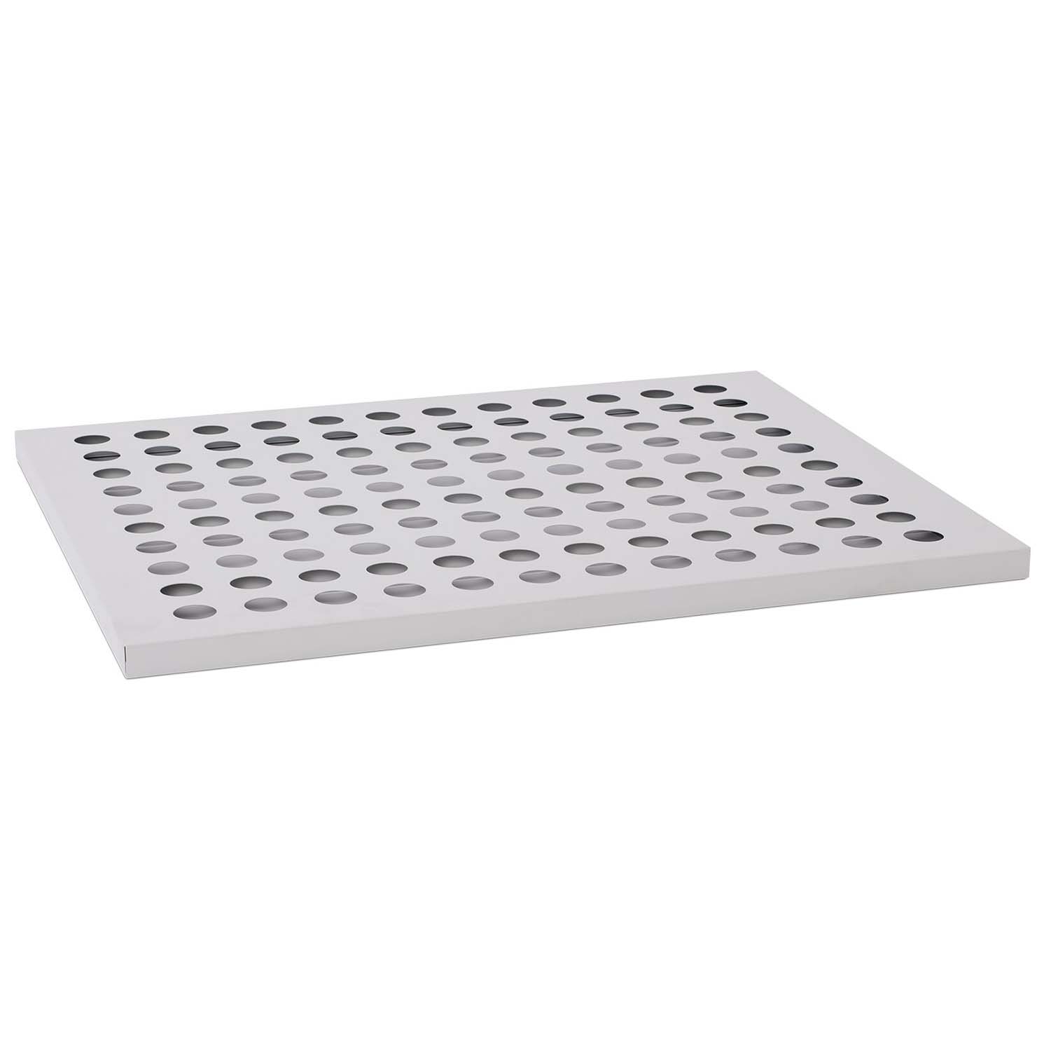 Fachboden aus Stahl, gelocht und farbbeschichtet für Gefahrstoffdepots aus Stahl GD-S-220