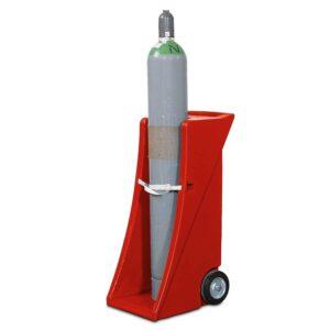Gasflaschenwagen aus PE für eine Gasflasche à 33 kg