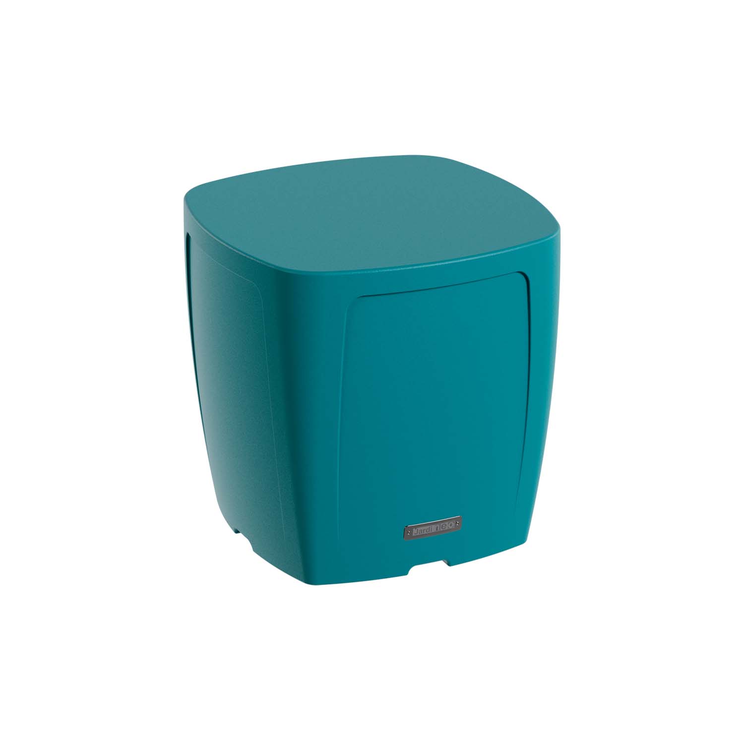 Outdoorhocker aus PE-HD, Einsitzer, ohne Armlehnen, 500x500x450mm