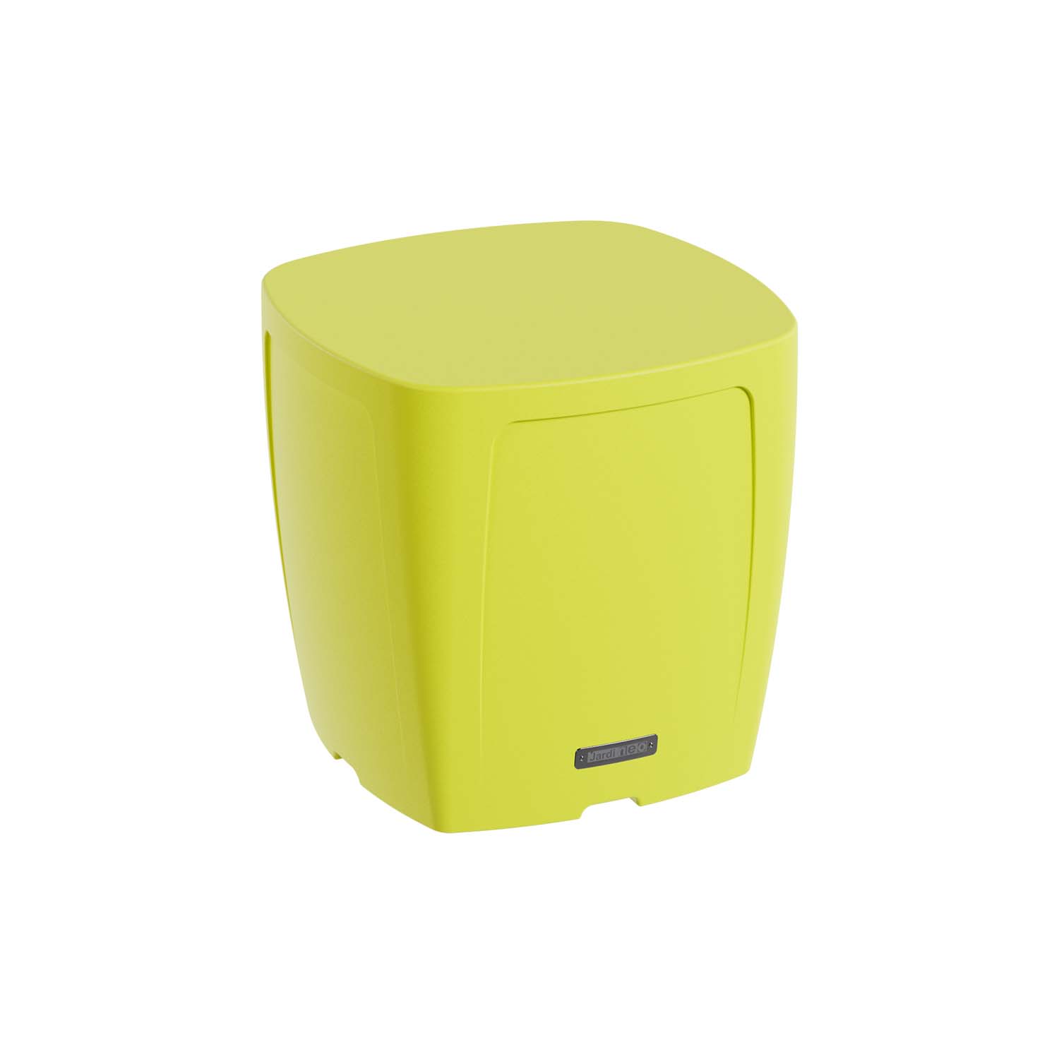 Outdoorhocker aus PE-HD, Einsitzer, ohne Armlehnen, 500x500x450mm