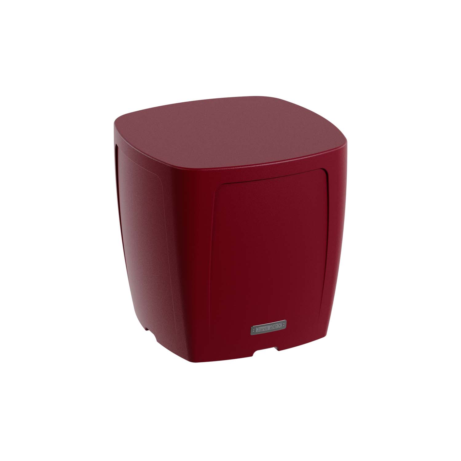 Outdoorhocker aus PE-HD, Einsitzer, ohne Armlehnen, 500x500x450mm