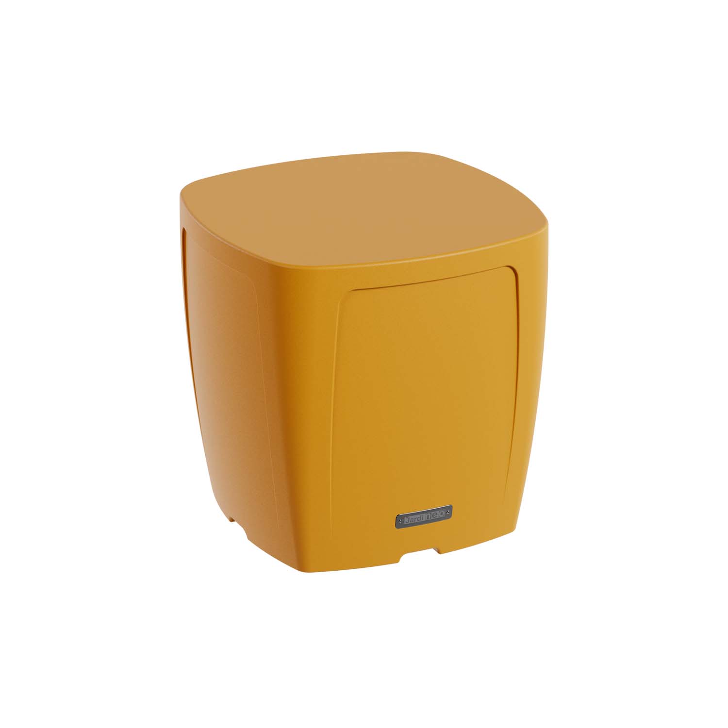 Outdoorhocker aus PE-HD, Einsitzer, ohne Armlehnen, 500x500x450mm