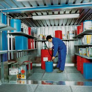 Gefahrstoffcontainer SMC Detail innen II