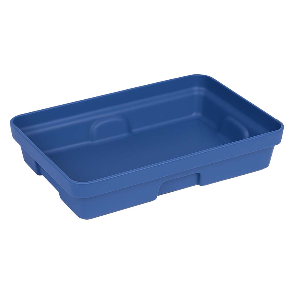 Kleingebindewanne aus Kunststoff (PE-HD) für Kleingebinde, Auffangvolumen 20 l, ohne Stellebene