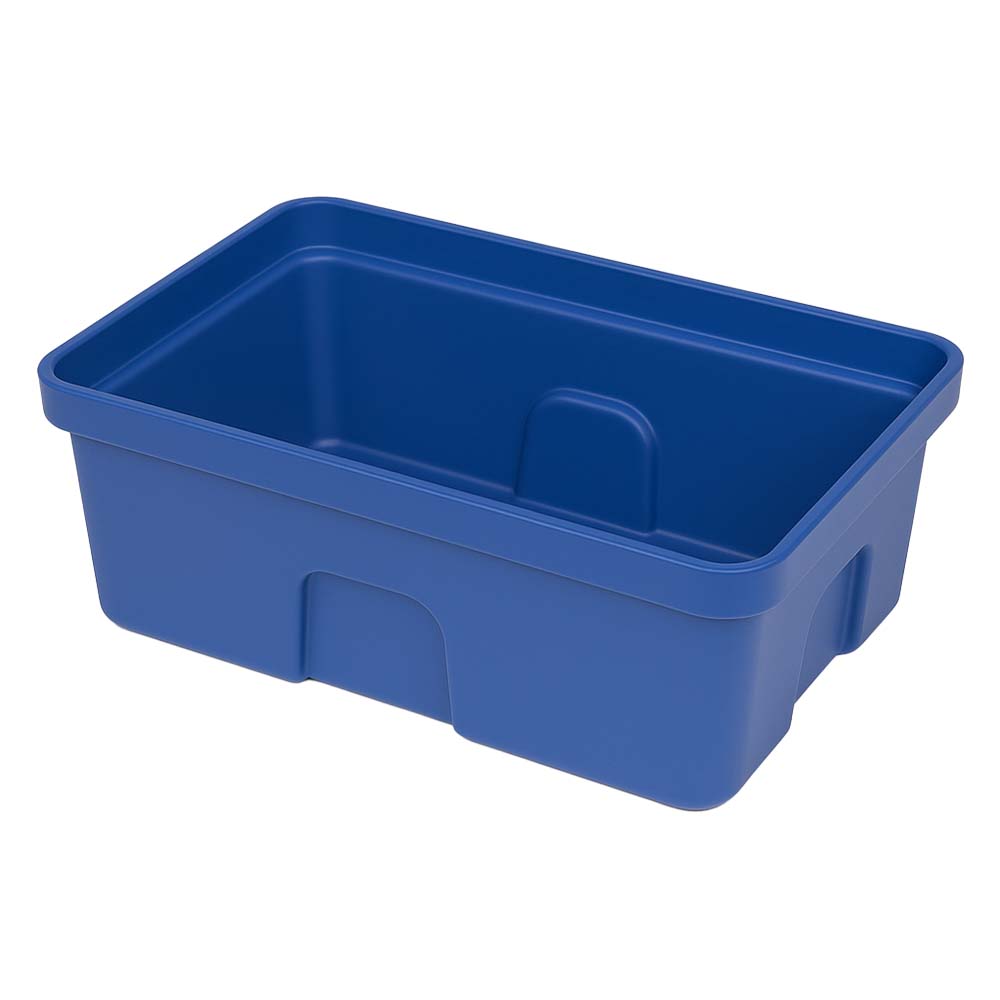 Kleingebindewanne aus Kunststoff (PE-HD) für Kleingebinde, Auffangvolumen 40 l, ohne Stellebene