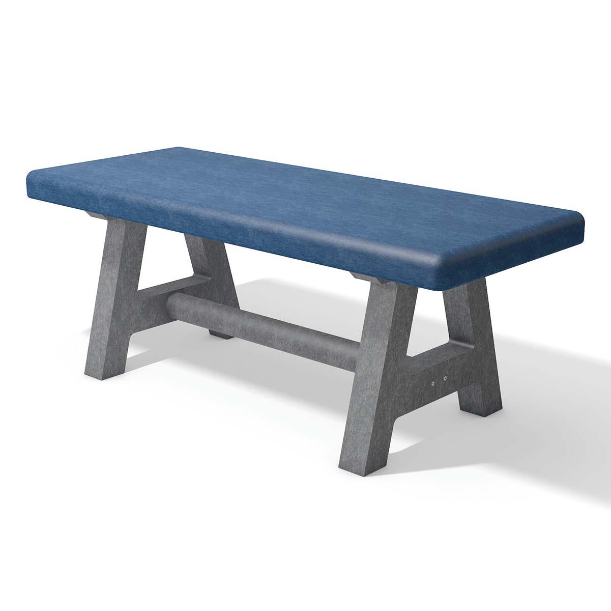 Kindertisch CANETTI aus Recycling-Kunststoff, geschlossene Tischplatte, Breite 1500 mm Kinderbank Produktbild Kindertisch CANETTI aus Recycling-Kunststoff, geschlossene Tischplatte, Breite 1500 mm