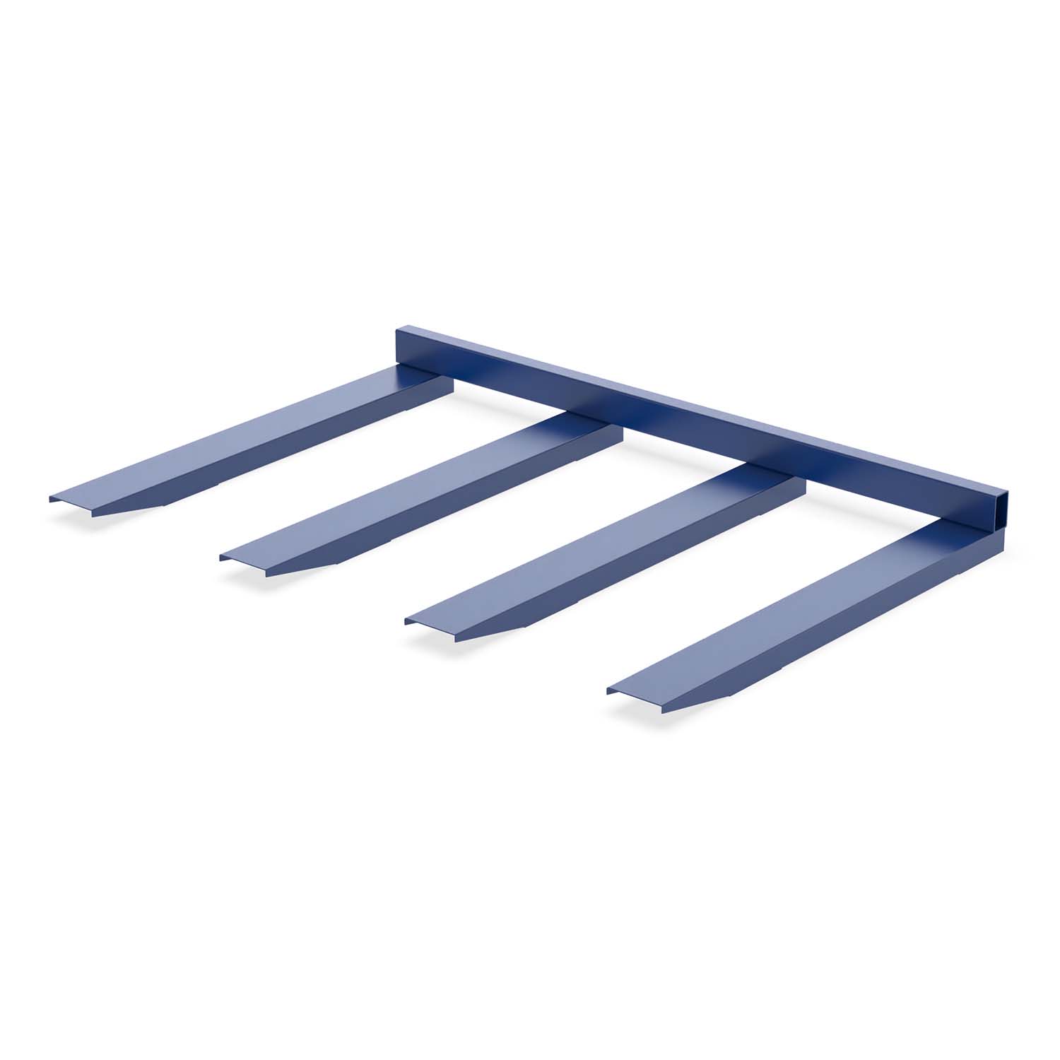 Traverse für Langgut für den Stapleranbau, Tragkraft 1500 kg, lackiert RAL 5002