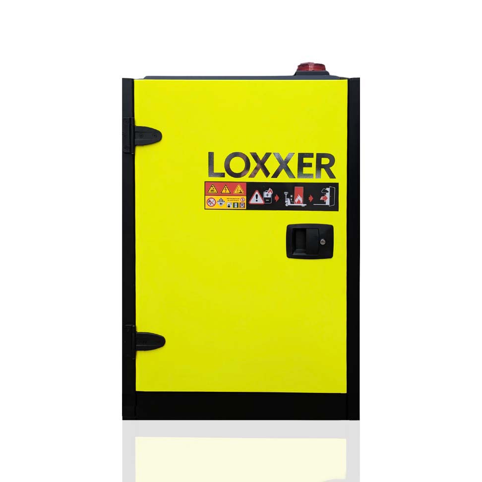 Lithium-Akku-Ladeschrank LOXXER, optionale Aerosol-Löscheinheit, 760x585x1186mm
