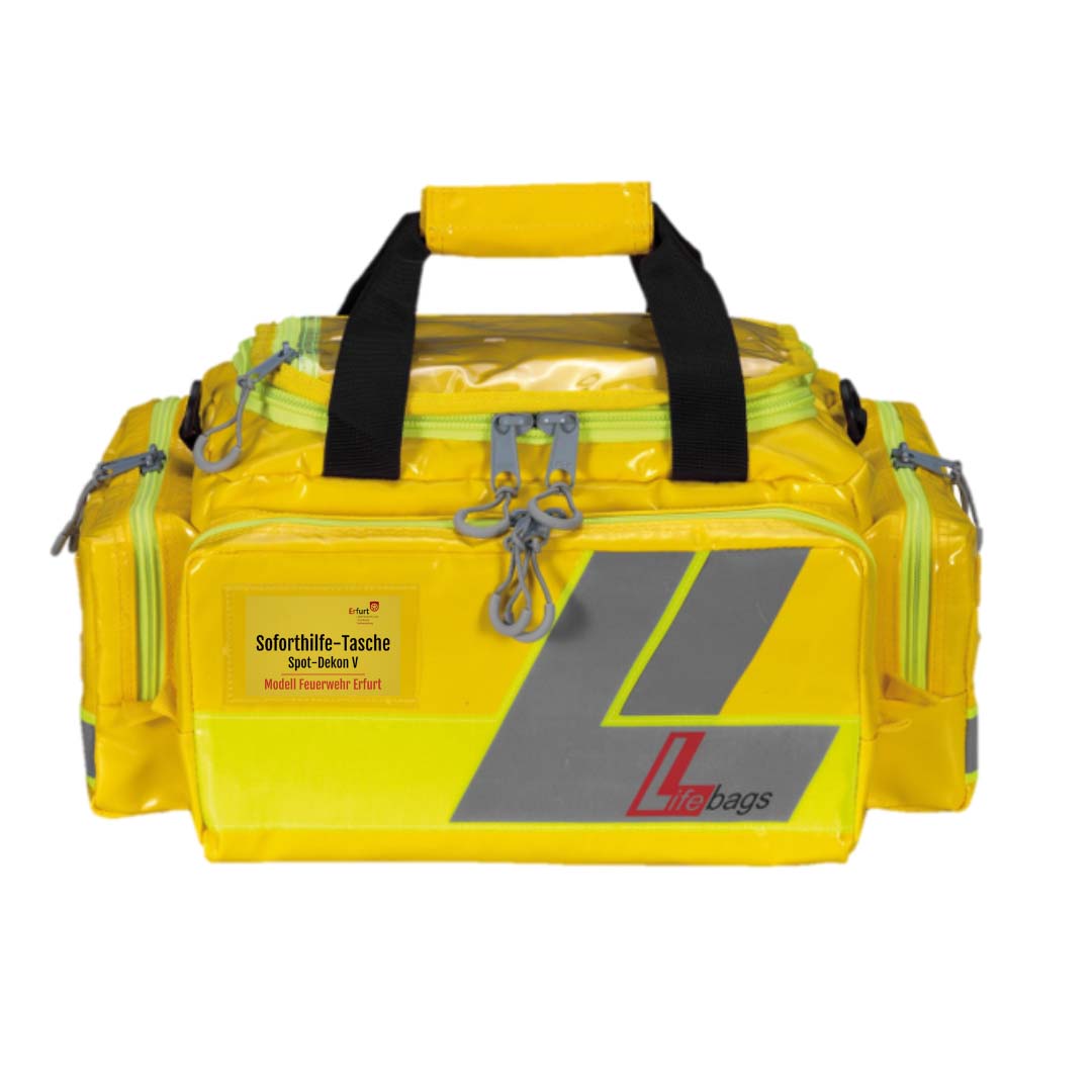 Soforthilfe-Dekontaminations-Tasche, Modell Feuerwehr Erfurt