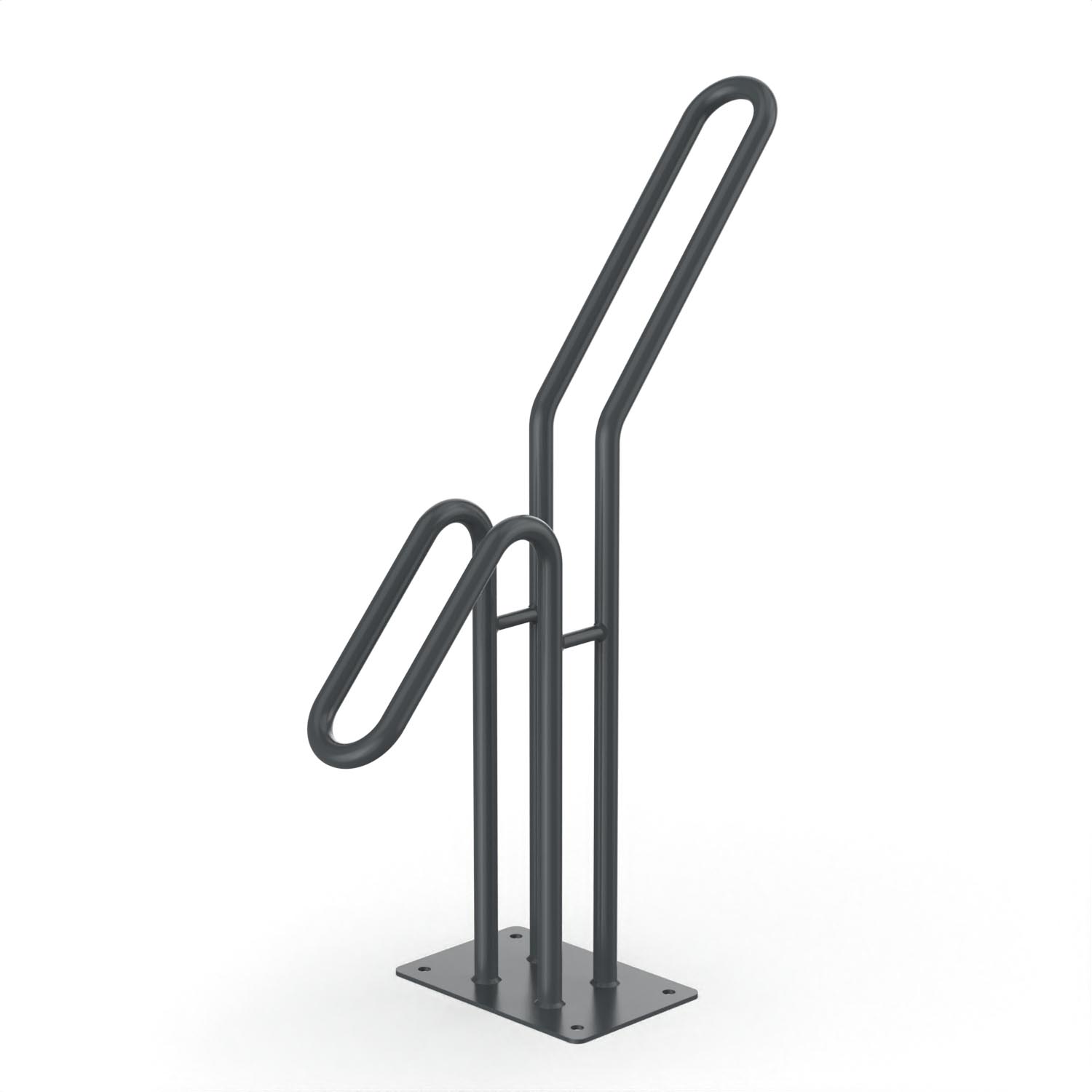 Fahrrad-Einzelparker, zum Aufdübeln P 570 - P 571 Einzelparker Produktbild Fahrrad-Einzelparker, zum Aufdübeln