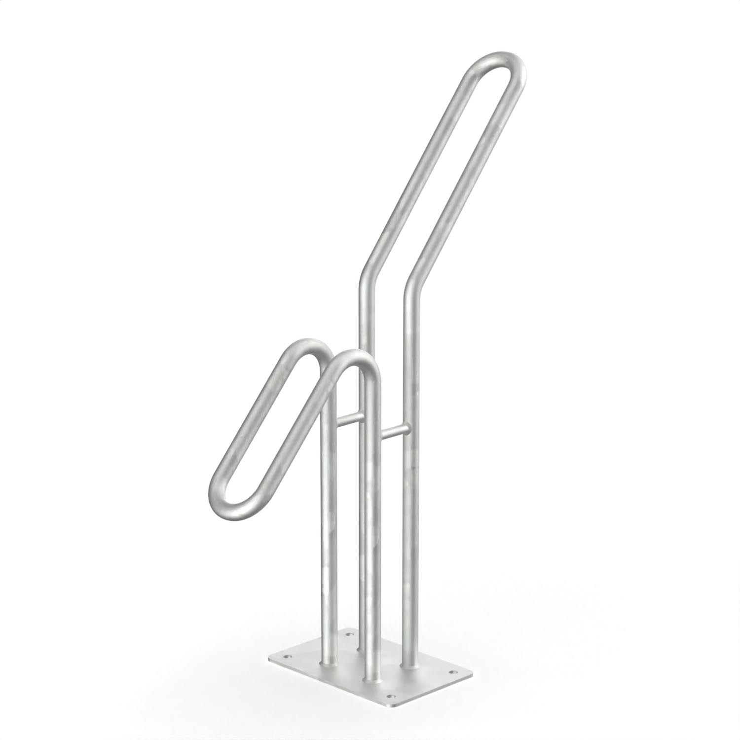 Fahrrad-Einzelparker, zum Aufdübeln