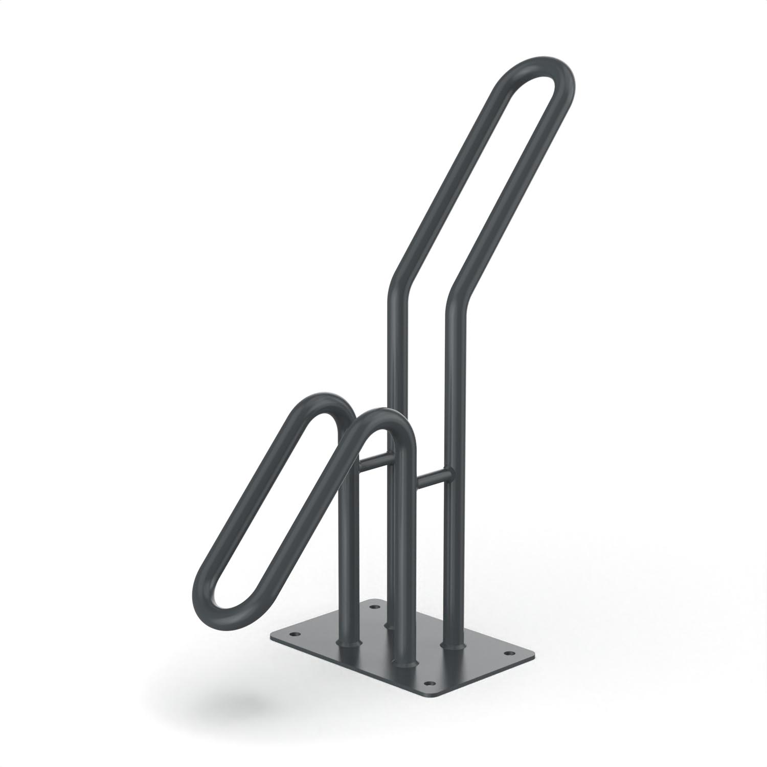 Fahrrad-Einzelparker, zum Aufdübeln P 570 - P 571 Einzelparker Produktbild Fahrrad-Einzelparker, zum Aufdübeln