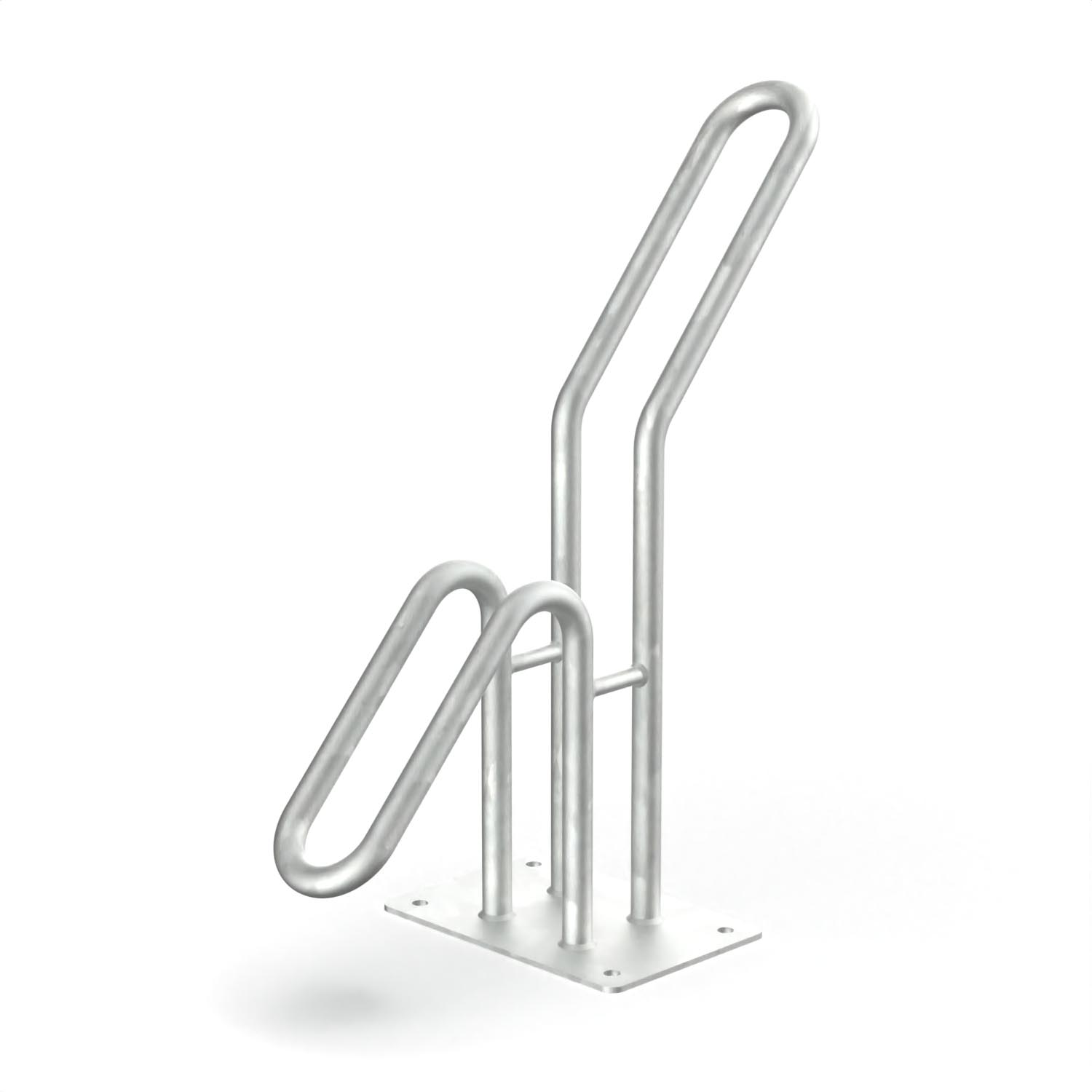 Fahrrad-Einzelparker, zum Aufdübeln P 570 - P 571 Einzelparker Produktbild Fahrrad-Einzelparker, zum Aufdübeln