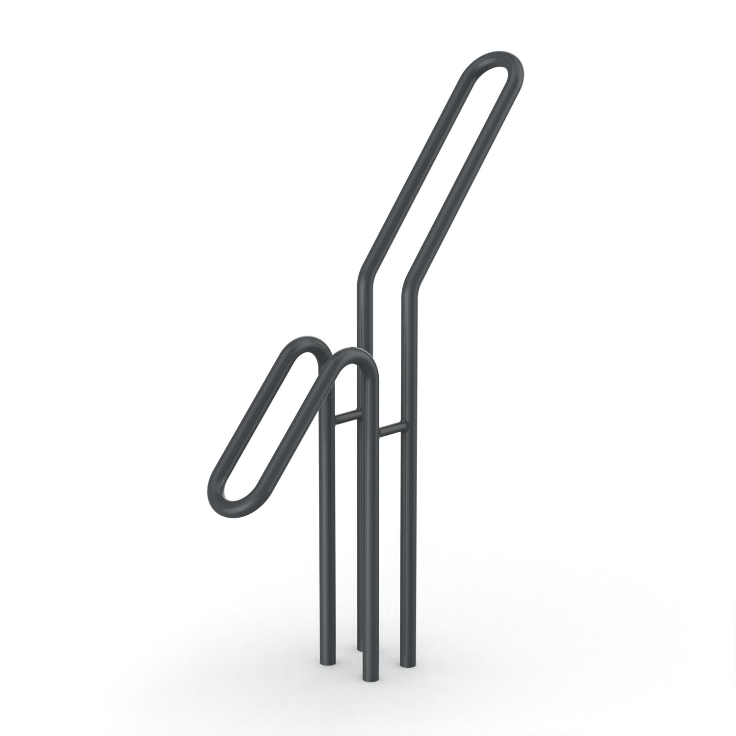 Fahrrad-Einzelparker, zum Einbetonieren