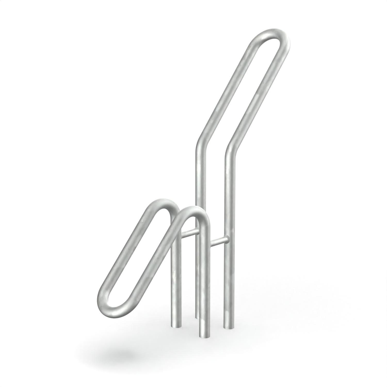 Fahrrad-Einzelparker, zum Einbetonieren