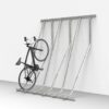 Schräghochparker, einseitig Fahrradständer für E-Bikes Produktbild Schräghochparker Kufenparker, einseitig