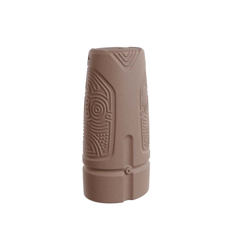 Regenwassersammler aus PE-HD, Modell ETHNO, Volumen 1000 l, 1000x750x2035mm