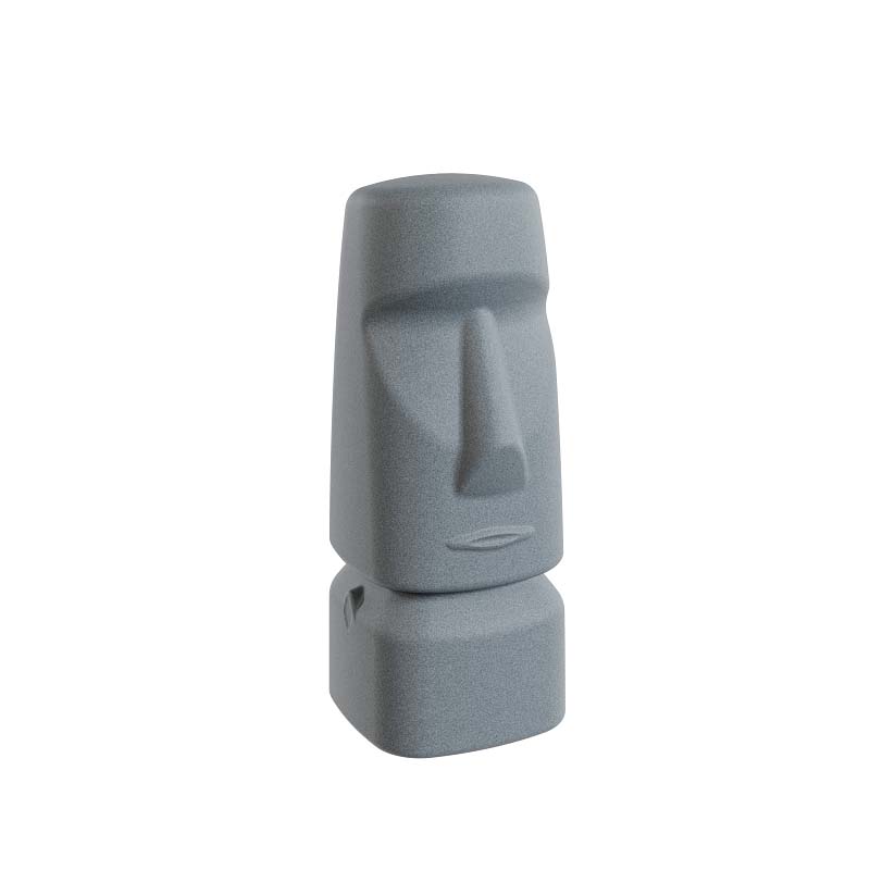 Regenwassersammler aus PE-HD, Modell MOAI, Volumen 1000 l, 810x905x2050mm