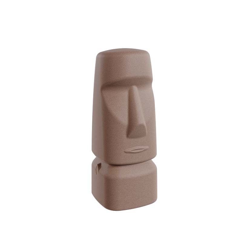 Regenwassersammler aus PE-HD, Modell MOAI, Volumen 1000 l, 810x905x2050mm