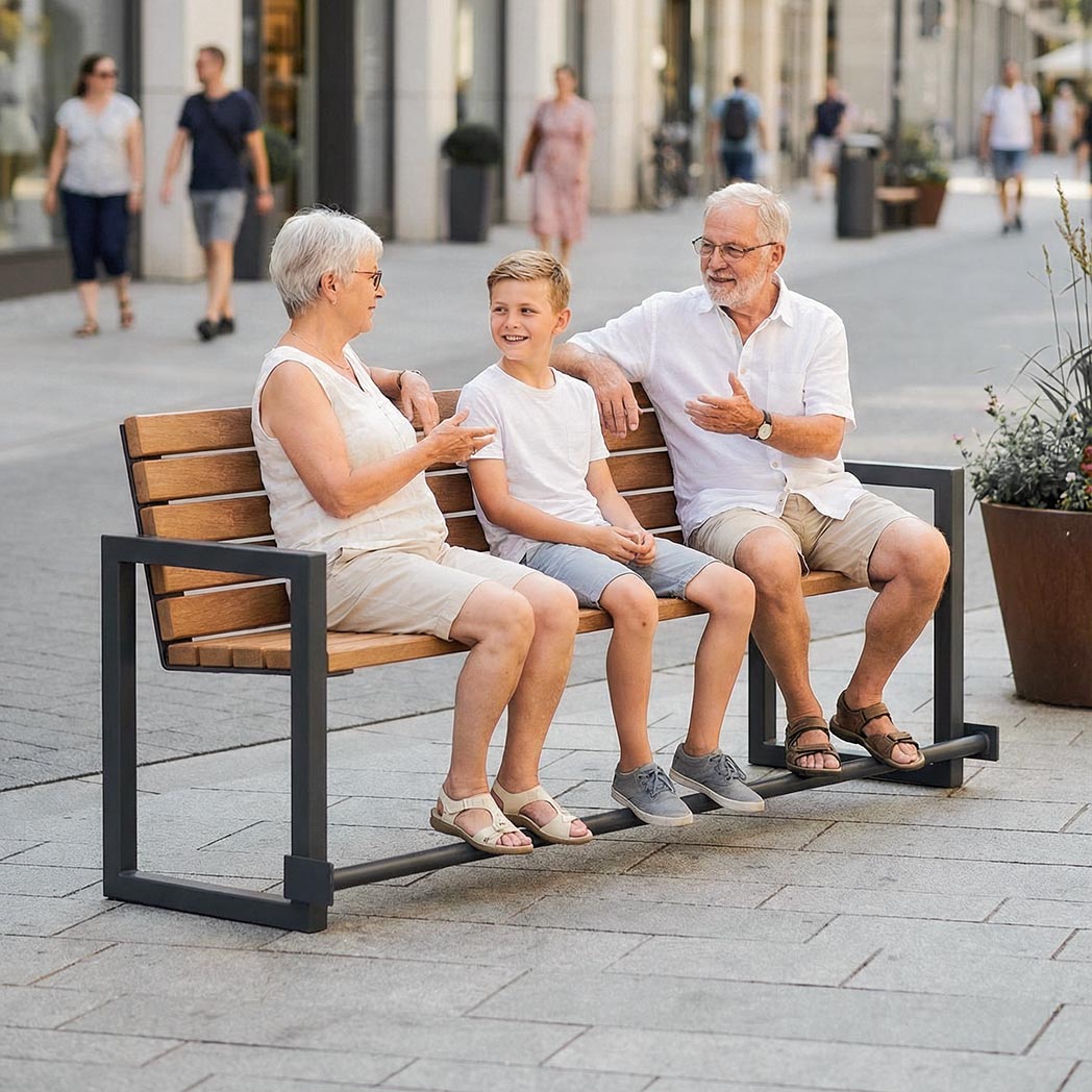 Seniorenbänke von MEILLER