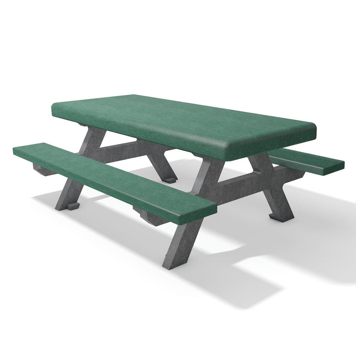 Sitzgruppe FORIO für Kinder aus Recycling-Kunststoff, 6-Sitzer Bank-Tisch-Kombinationen Produktbild Sitzgruppe FORIO für Kinder aus Recycling-Kunststoff, 6-Sitzer