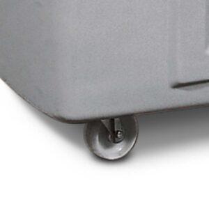 Streugutbehälter aus PE ohne Entnahmeöffnung, Volumen 400 l Streugutbehälter Produktbild Rollensatz ohne Rahmen für Streugutbehälter aus PE (100/200 l)