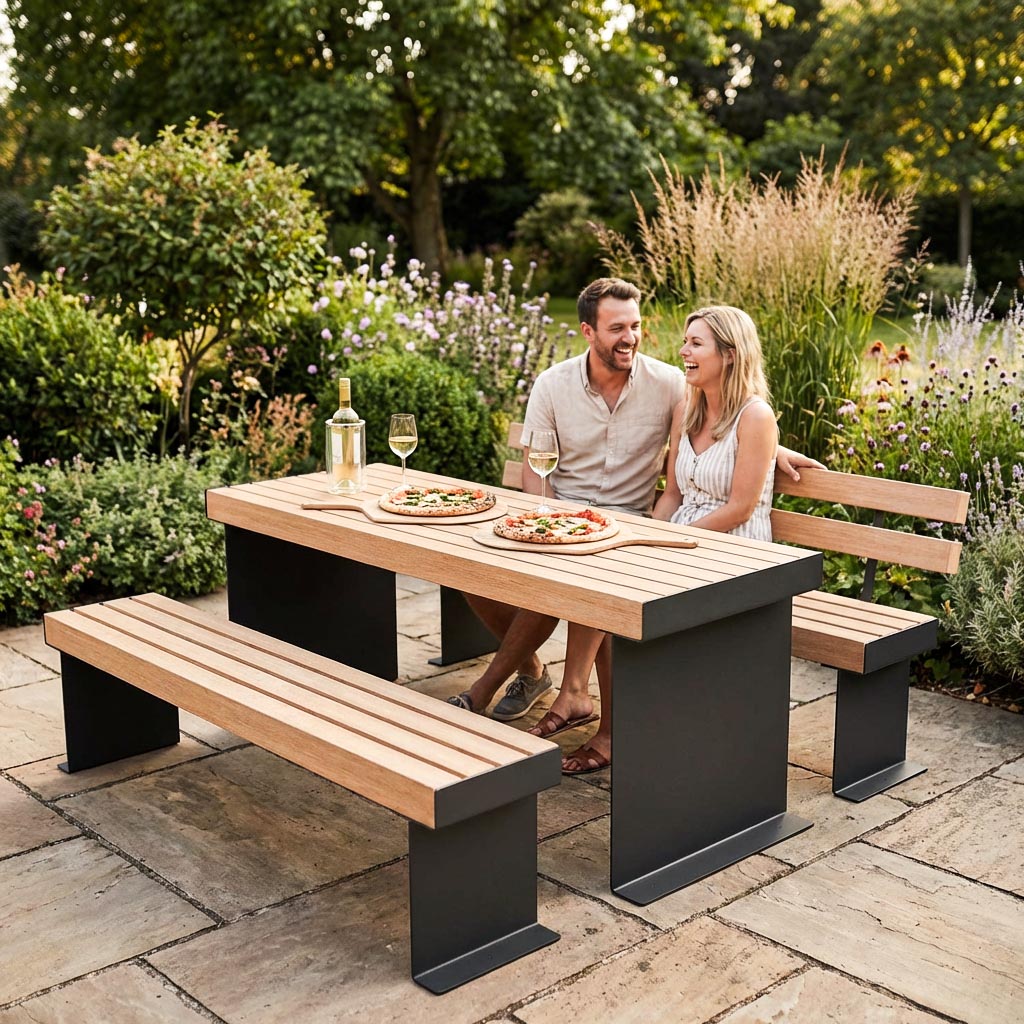 Sitzgruppe Sitzbank CUBE von MEILLER