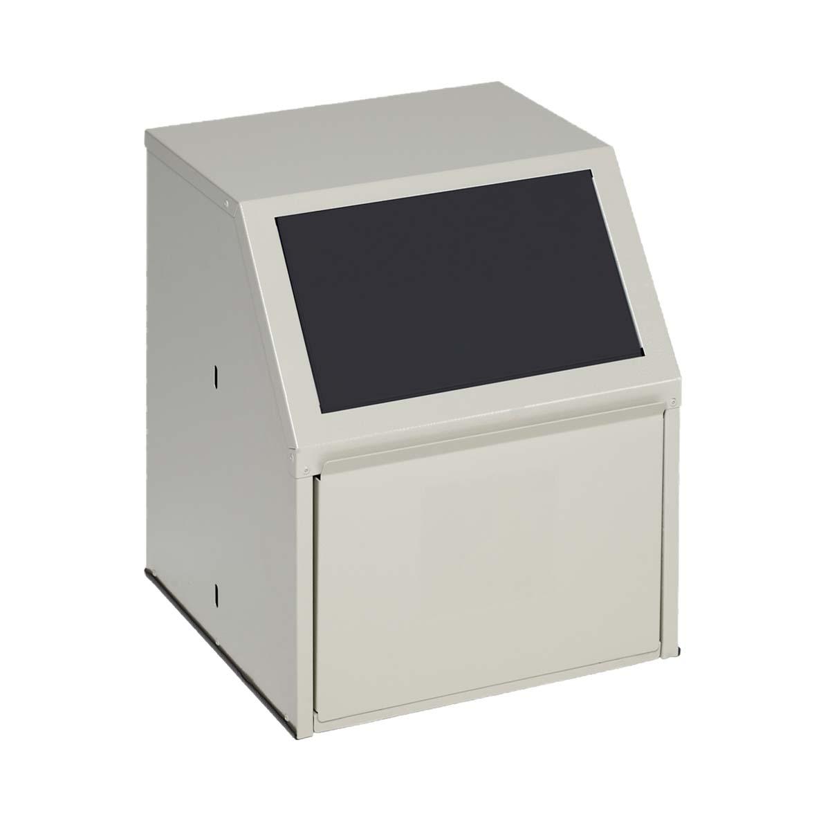 Wertstoffsammelbehälter aus Stahl, Volumen 23 l, GS-geprüft