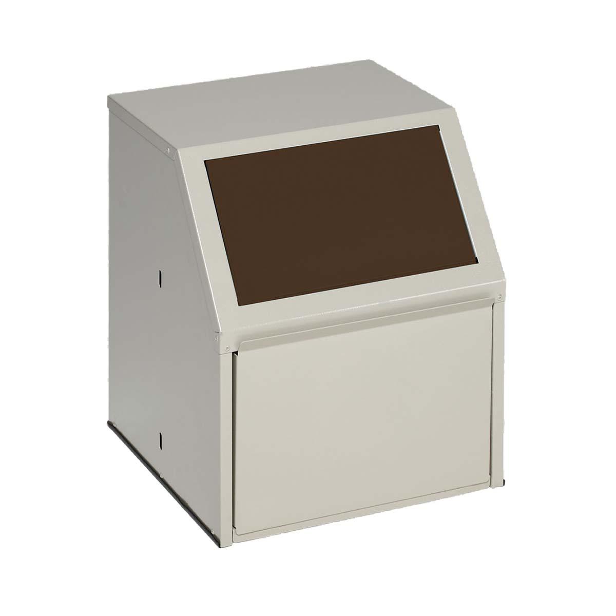 Wertstoffsammelbehälter aus Stahl, Volumen 23 l, GS-geprüft