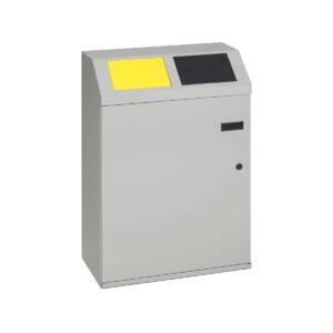 Wertstoffsortierstation, Volumen 2 x 48 l, GS-geprüft